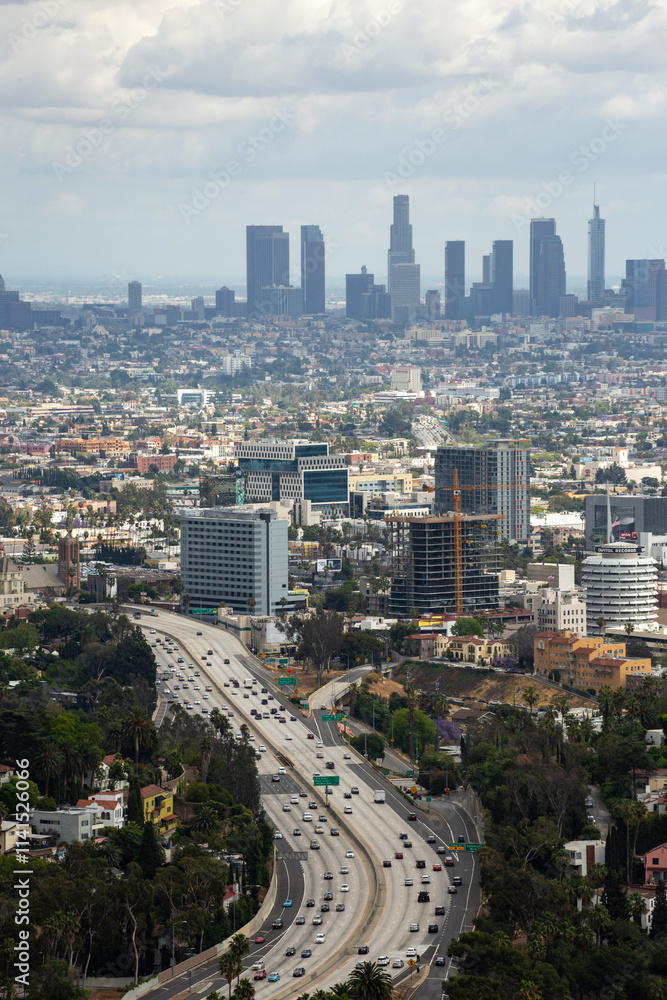 Fototapeta premium Los Angeles, CA