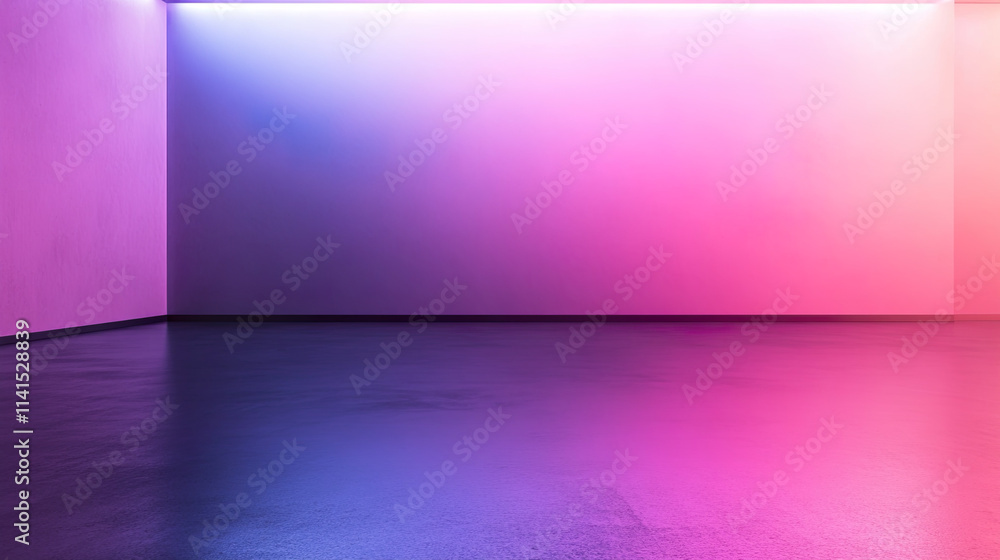 Empty room Abstract neon light fluorescent Neon Lights glow studio background for product presentation Empty room Abstract neon light fluorescent Neon Lights glow studio background for product presentation