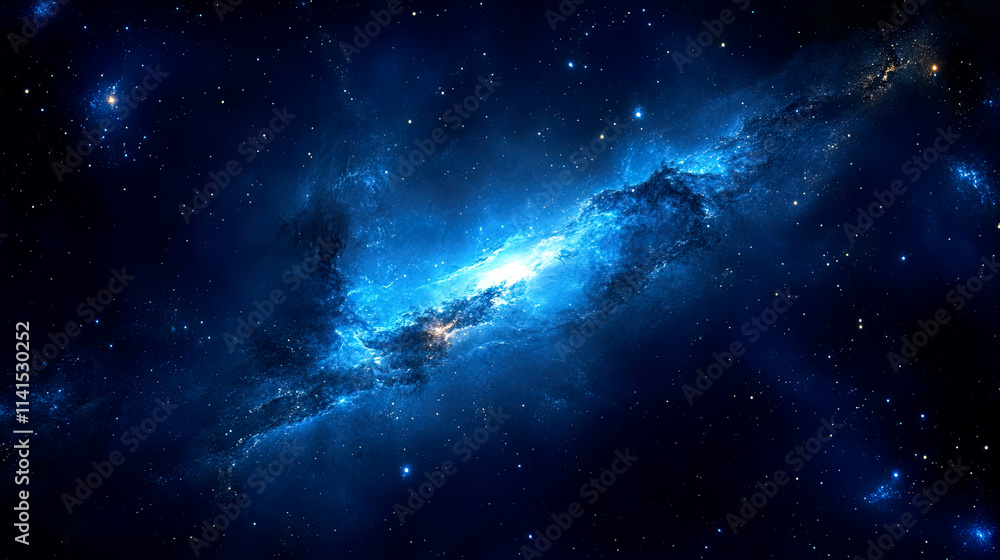 Dark blue abstract galaxy background stars space galaxy Dark blue abstract galaxy background stars space galaxy