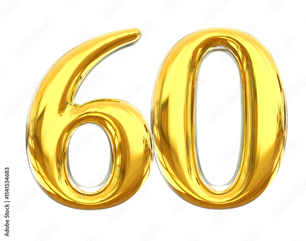 Gold Number 60 Gold Number 60