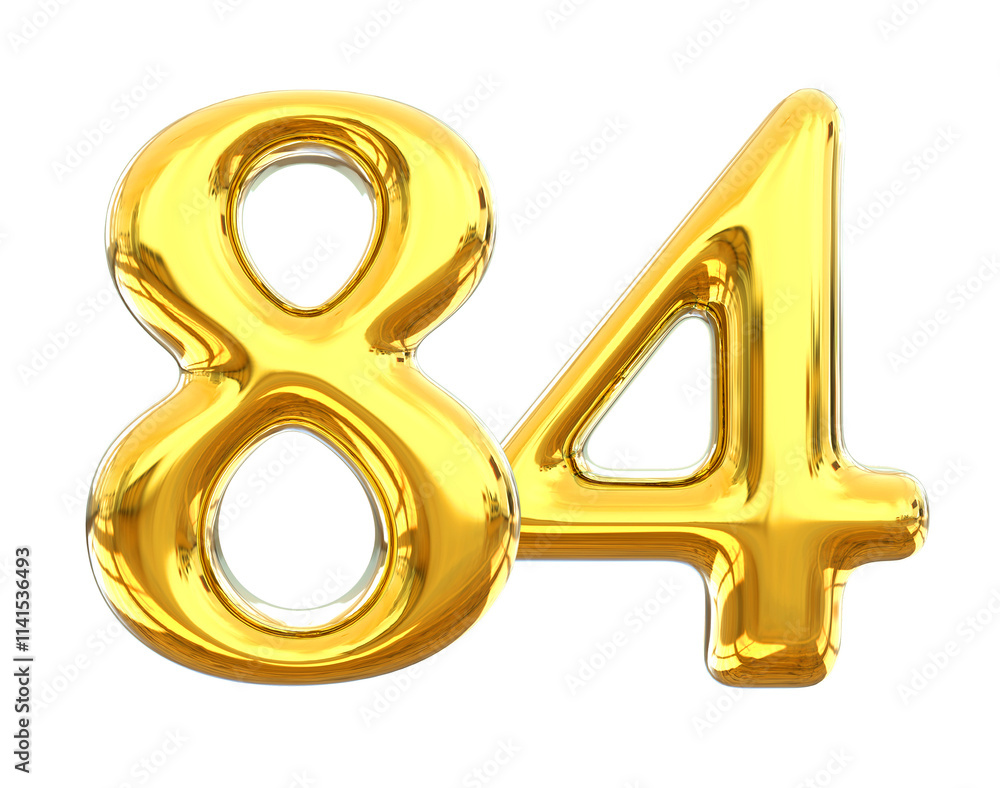 Gold Number 84 Gold Number 84