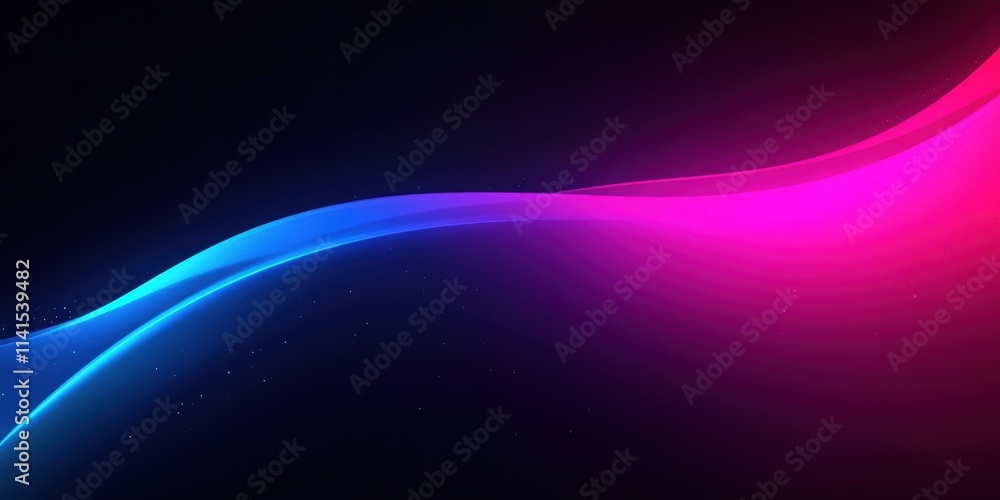 Iridescent Flowing Lines on a Pitch Black Background with Pastel Hues Creating a Dreamy and Ethereal Atmosphere for Design Projects Iridescent Flowing Lines on a Pitch Black Background with Pastel Hues Creating a Dreamy and Ethereal Atmosphere for Design Projects