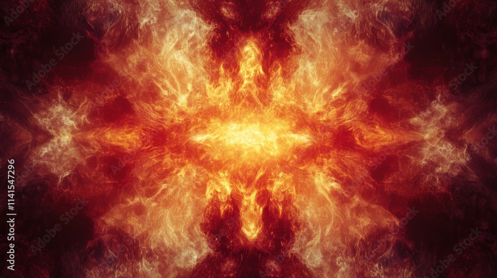 Abstract fiery pattern with vibrant colors and dynamic energy. Abstract fiery pattern with vibrant colors and dynamic energy.