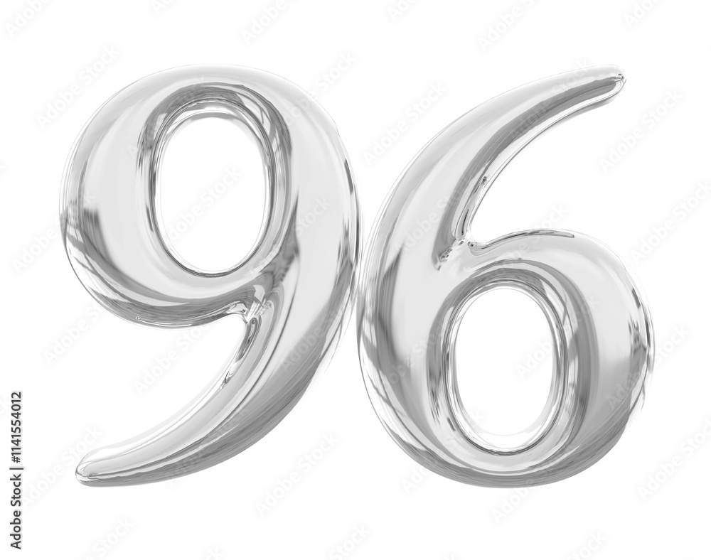 Silver Number 96 Silver Number 96