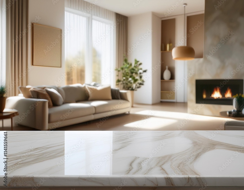 The marble countertop provides a versatile and stylish surface for showcasing products or creating visually appealing compositions The marble countertop provides a versatile and stylish surface for showcasing products or creating visually appealing compositions