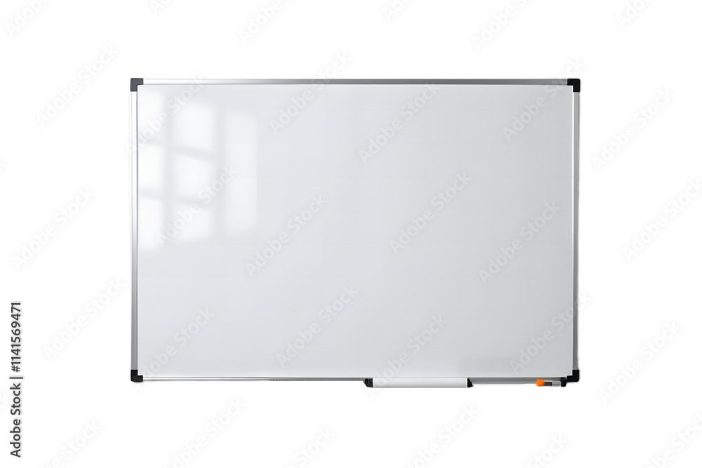 Empty Whiteboard with Transparent Background for Mockups Empty Whiteboard with Transparent Background for Mockups