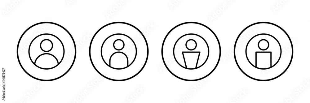 User Icon vector isolated on white background. person sign. people icon. User Icon vector isolated on white background. person sign. people icon.