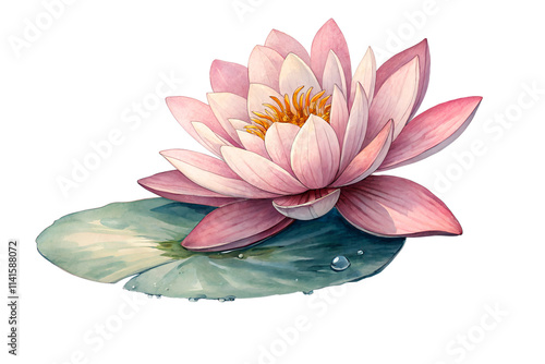  Stunning Lotus Flower Illustration - High-Quality Digital Artwork