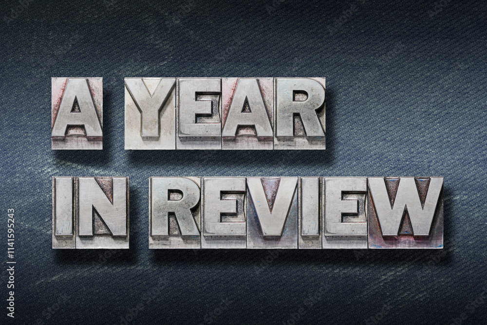 Obraz premium year in review den