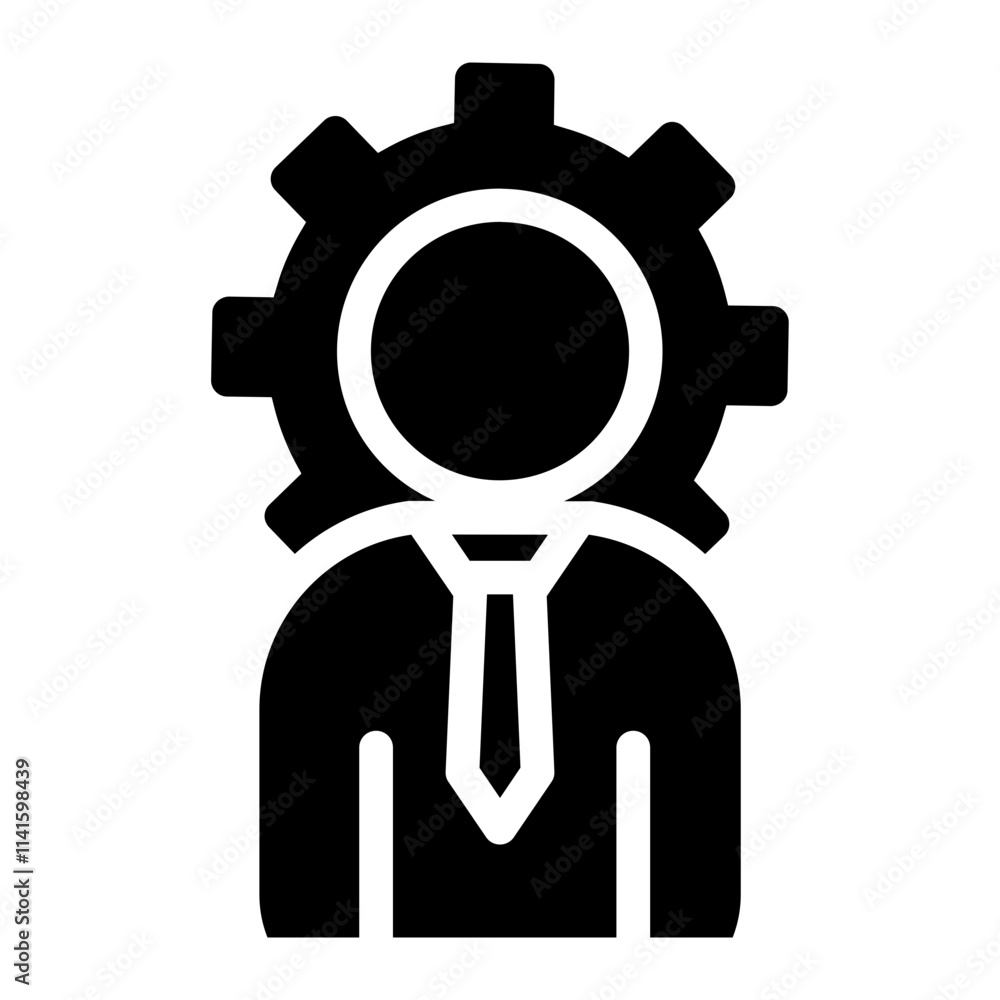 Business and motivation icon on glyph style. Business and motivation icon on glyph style.