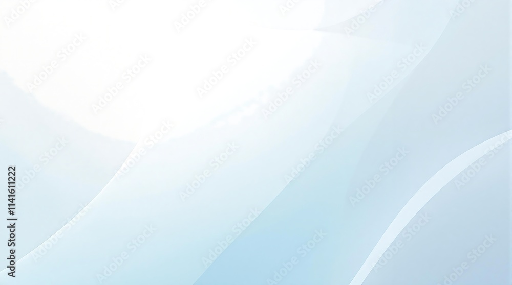 A soft gradient background featuring smooth curves in light blue and white A soft gradient background featuring smooth curves in light blue and white