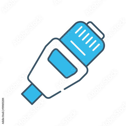 LAN Cable vector icon