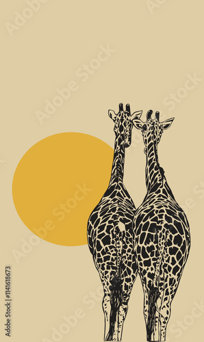 Giraffe illustration