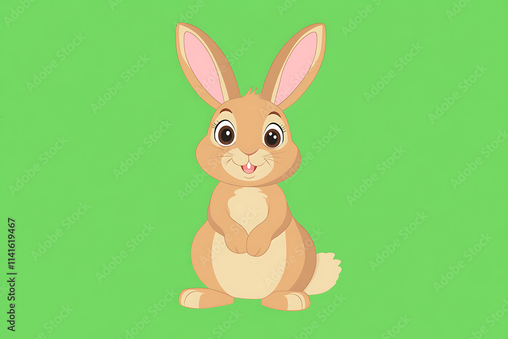 Obraz premium easter bunny with easter egg