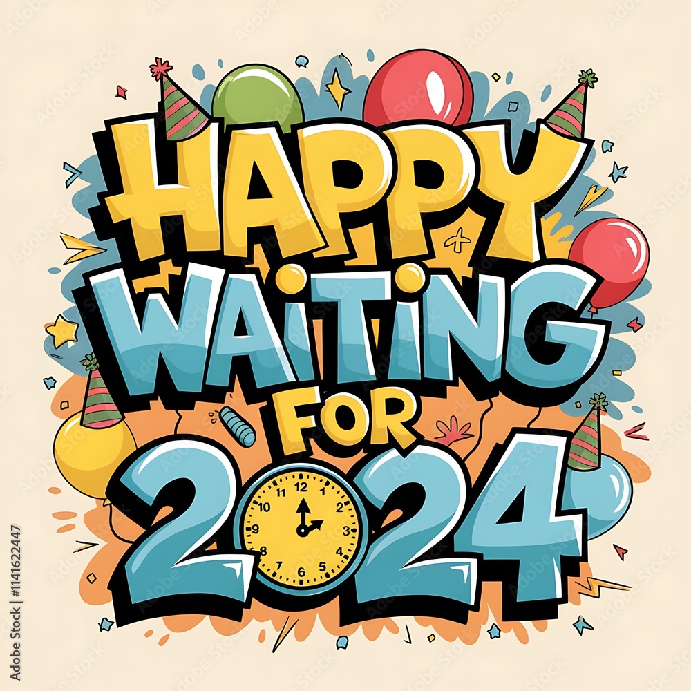 Happy Waiting For Two Thousand Twenty Four Happy Waiting For Two Thousand Twenty Four