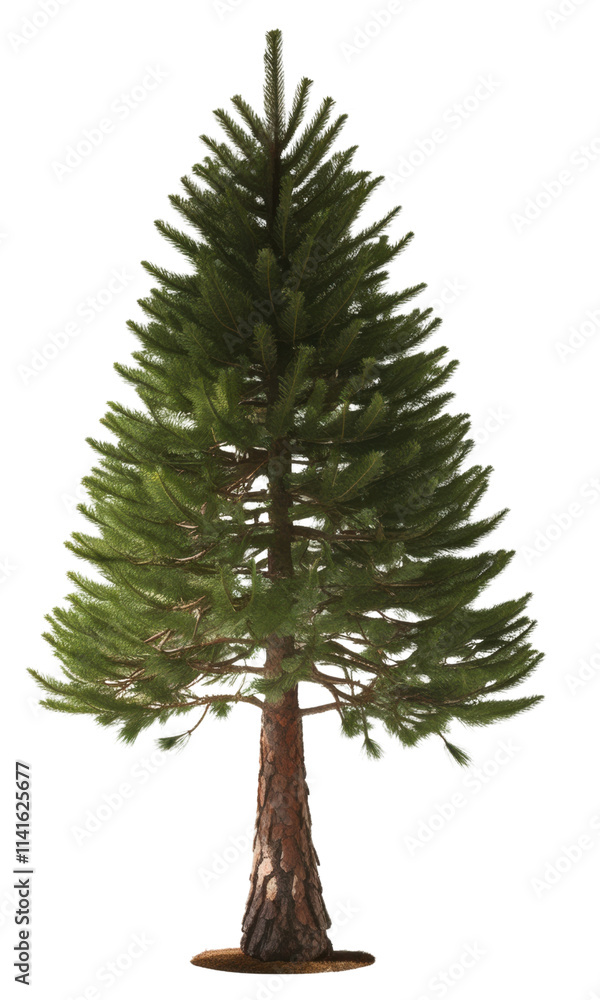 Christmas tree isolated on white Christmas tree isolated on white