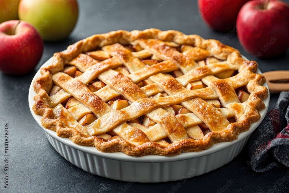 Homemade pie crust in pie plate. Cooking apple pie, dark background Homemade pie crust in pie plate. Cooking apple pie, dark background