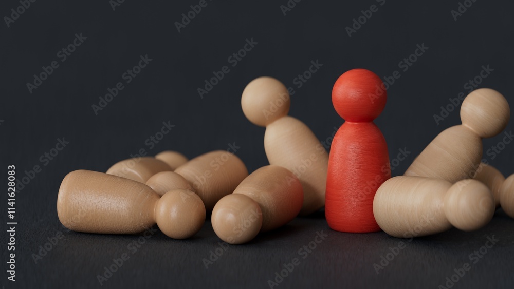 Winning quote concept, Winning isn't everything, it's the only thing.3D rendering on black background. Winning quote concept, Winning isn't everything, it's the only thing.3D rendering on black background.