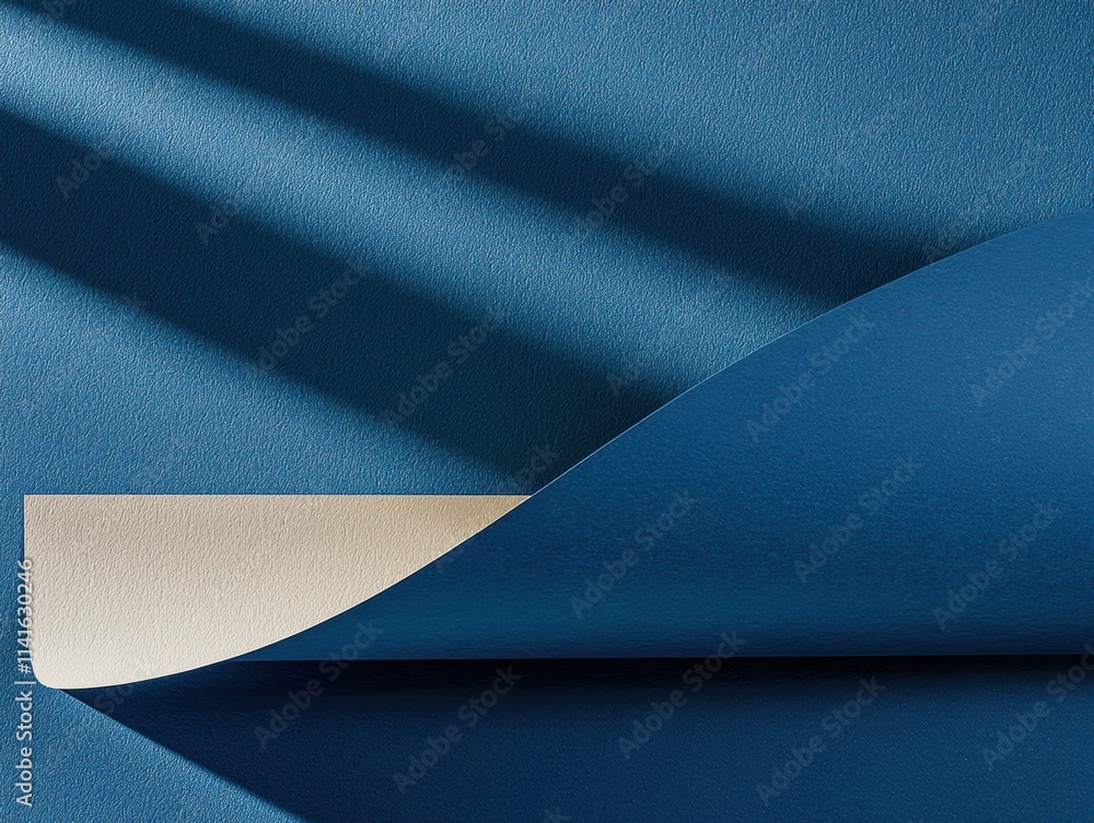 Smooth dark blue metallic paper with soft light reflections elegant texture perfect for luxury branding and design projects Smooth dark blue metallic paper with soft light reflections elegant texture perfect for luxury branding and design projects