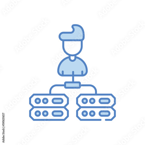 User Network vector icon