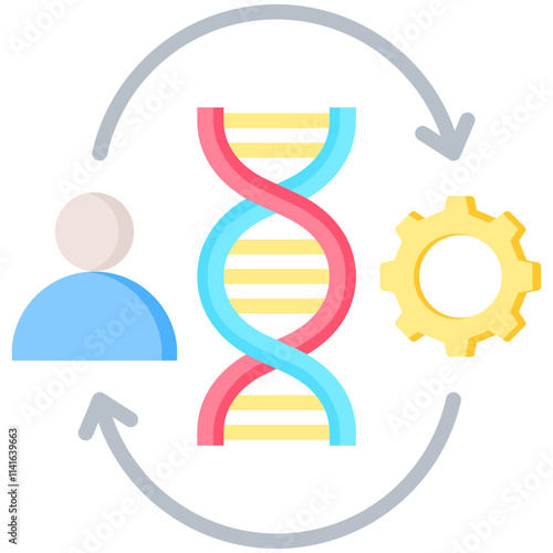 Genetic Engineering Icon