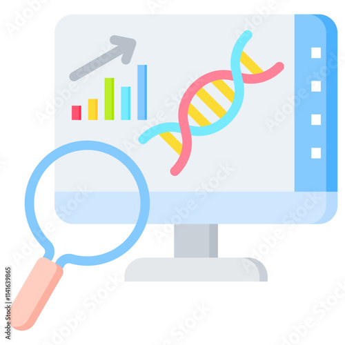 Dna Analysis Icon