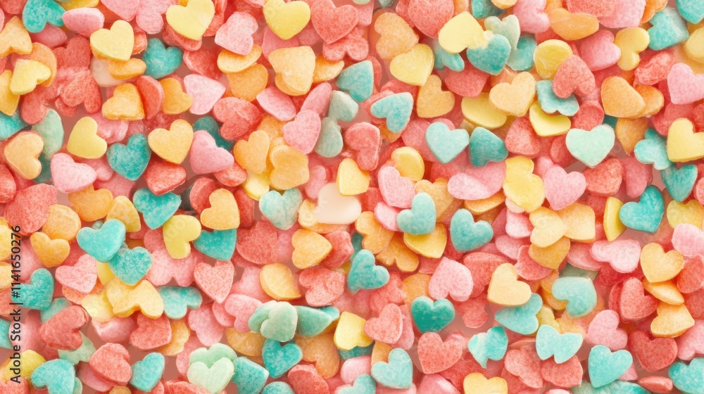 a close up of a bunch of candy hearts a close up of a bunch of candy hearts