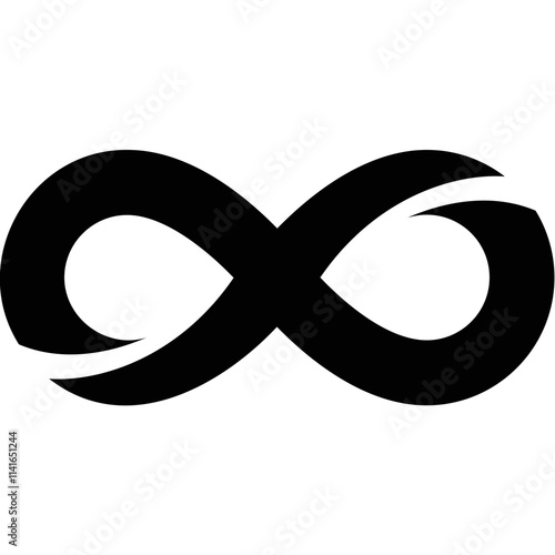 Simple vector icon infinity