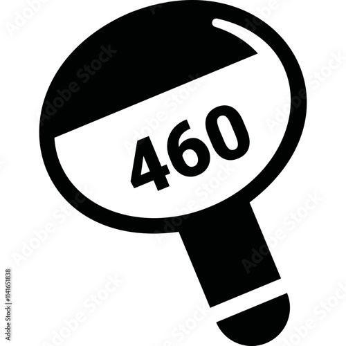 Simple vector icon plate
