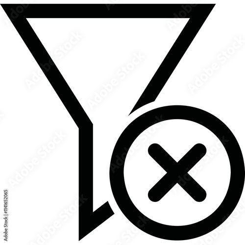 Simple vector icon filter