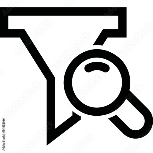 Simple vector icon filter