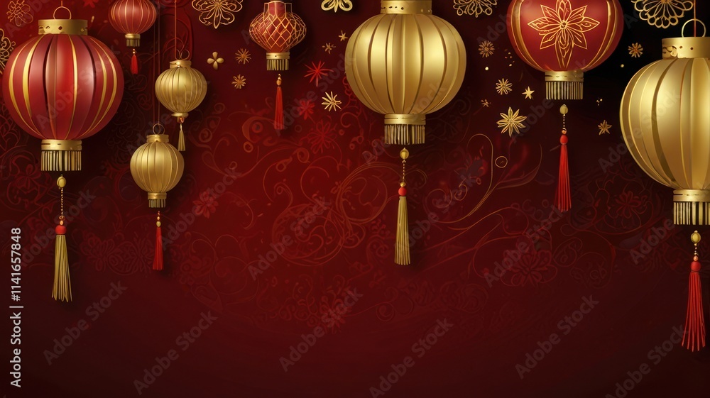 Traditional Chinese New Year Wallpaper Design
Traditional Chinese New Year Wallpaper Design