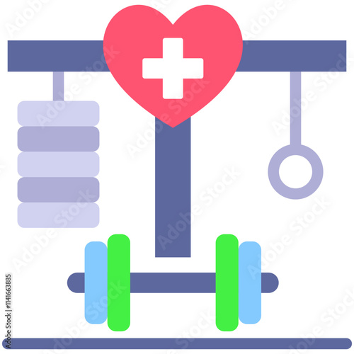 Fitness Equipment Icon