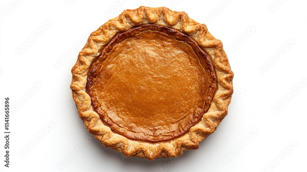 Traditional Thanksgiving pies with pumpkin pie in the middle overhead view on white Traditional Thanksgiving pies with pumpkin pie in the middle overhead view on white