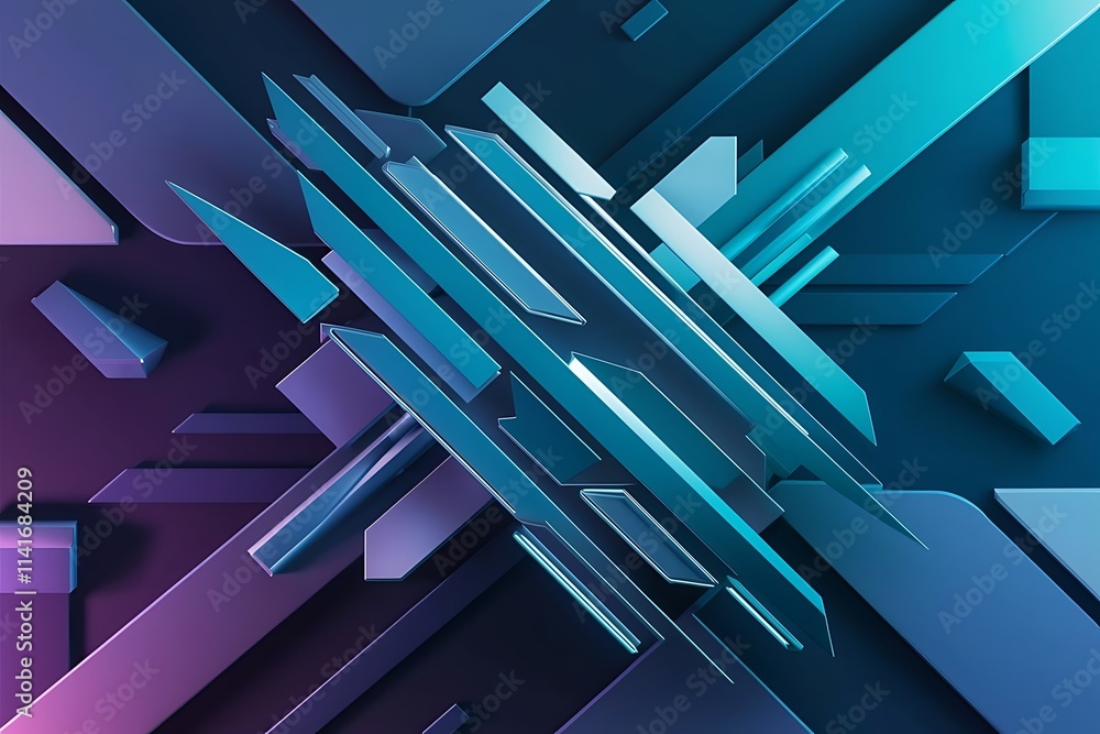Trendy 3d geometric composition design template for business or technology presentation internet poster or web brochure cover Trendy 3d geometric composition design template for business or technology presentation internet poster or web brochure cover