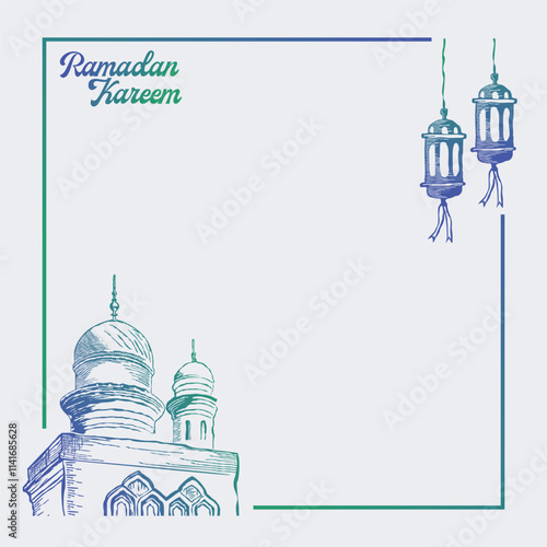 vector background eid mubarak