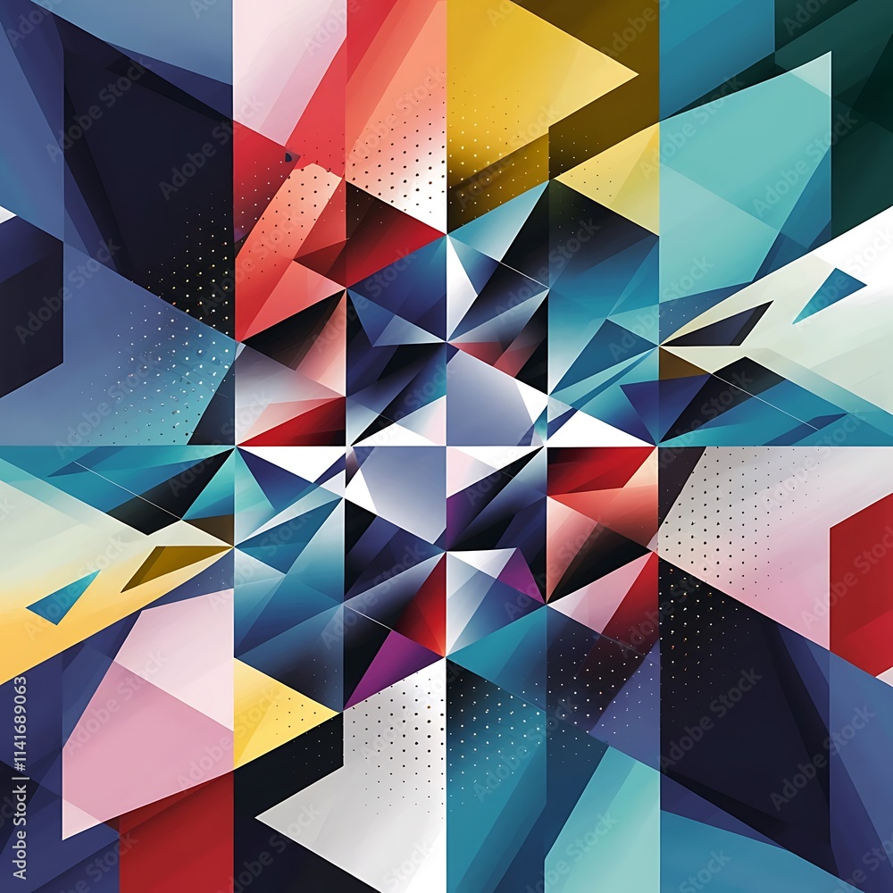 Geometric abstract background mosaic triangle and hexagon shapes trendy abstract layout template for business or technology presentation internet poster or web brochure cover wallpaper Geometric abstract background mosaic triangle and hexagon shapes trendy abstract layout template for business or technology presentation internet poster or web brochure cover wallpaper