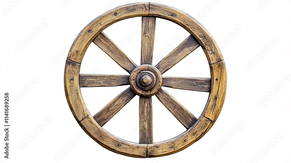 traditional wooden wheel showcasing rustic style and historic charm traditional wooden wheel showcasing rustic style and historic charm