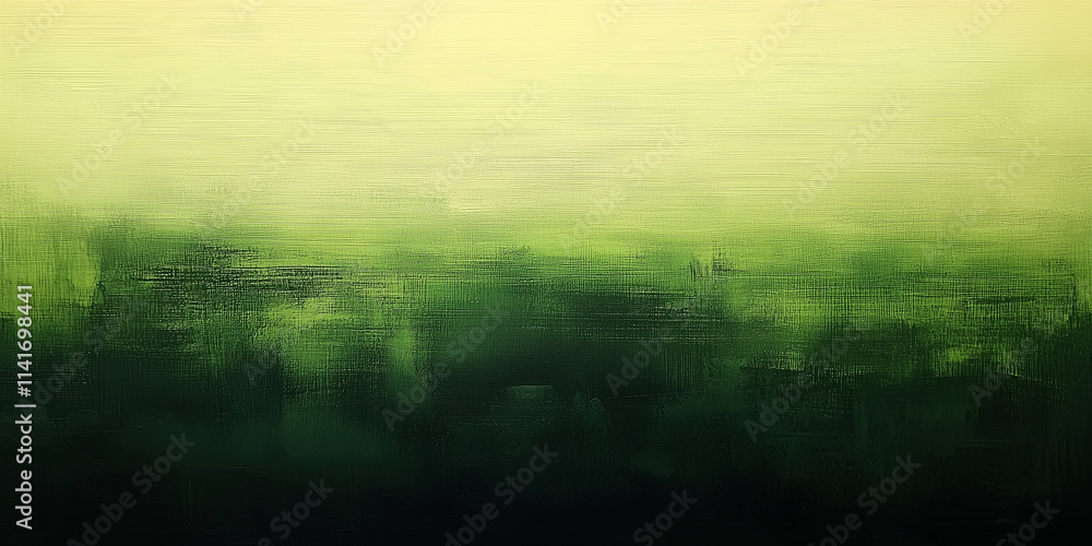 Emerald Mist: An Abstract Landscape in Shades of Green Emerald Mist: An Abstract Landscape in Shades of Green