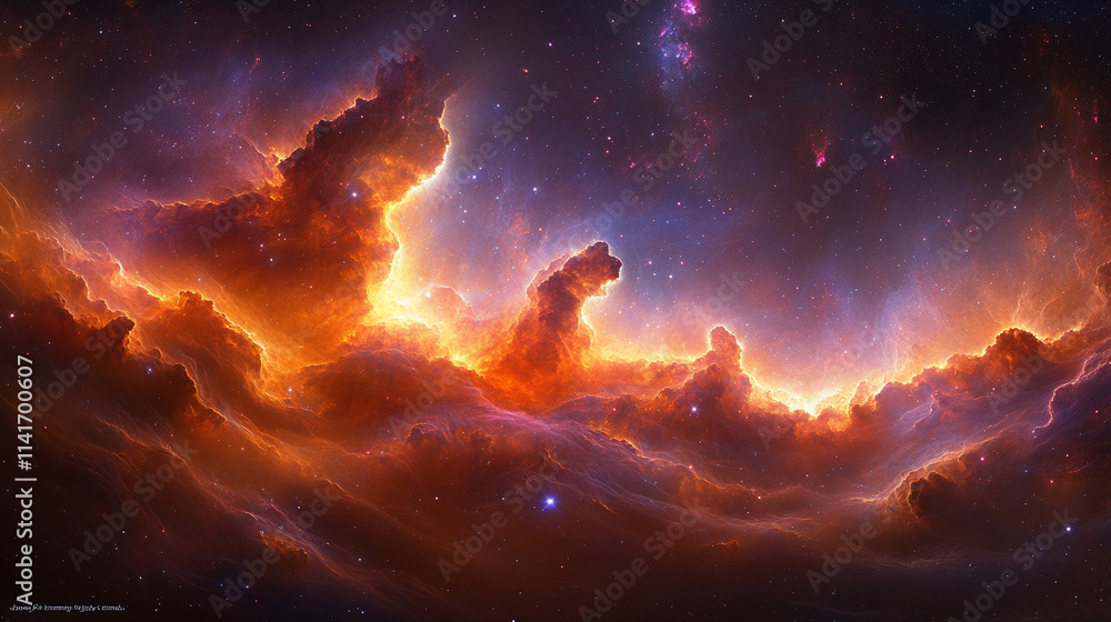 mesmerizing nebula and swirling galaxies form an abstract cosmic landscape, symbolizing creation, mystery, infinite potential, and the chaotic yet harmonious nature of the universe mesmerizing nebula and swirling galaxies form an abstract cosmic landscape, symbolizing creation, mystery, infinite potential, and the chaotic yet harmonious nature of the universe