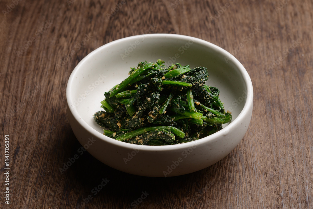 ほうれん草の胡麻和え ほうれん草の胡麻和え