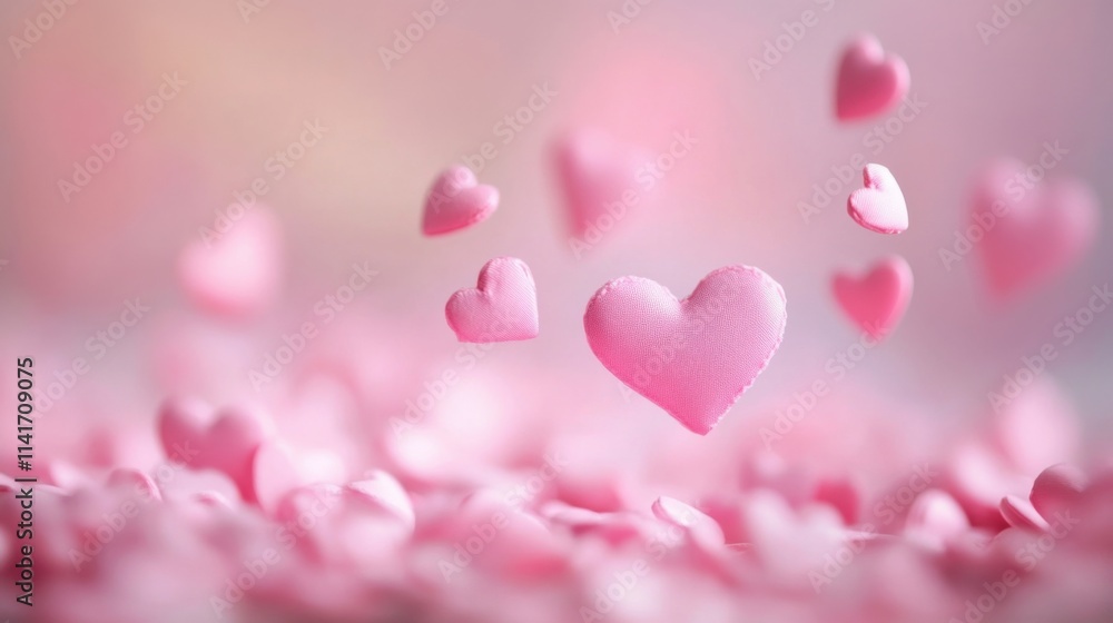 a pink heart floating in the air a pink heart floating in the air