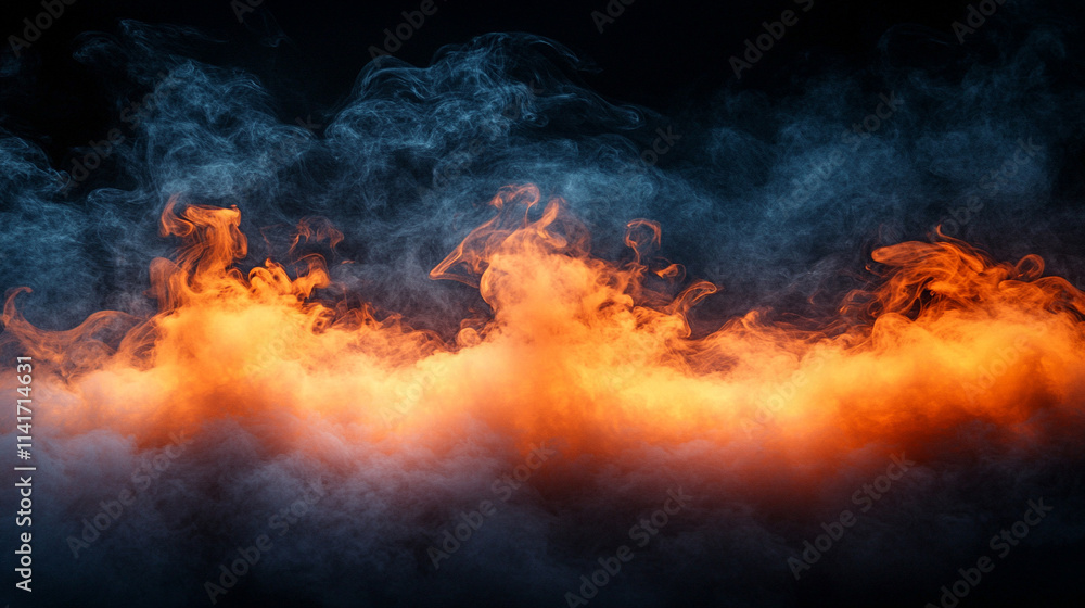 Dense, dramatic smoke billows outward, creating an ominous empty center. Perfect for spooky Halloween themes, it symbolizes chaos, mystery, and the unknown, evoking tension and eerie vibes Dense, dramatic smoke billows outward, creating an ominous empty center. Perfect for spooky Halloween themes, it symbolizes chaos, mystery, and the unknown, evoking tension and eerie vibes