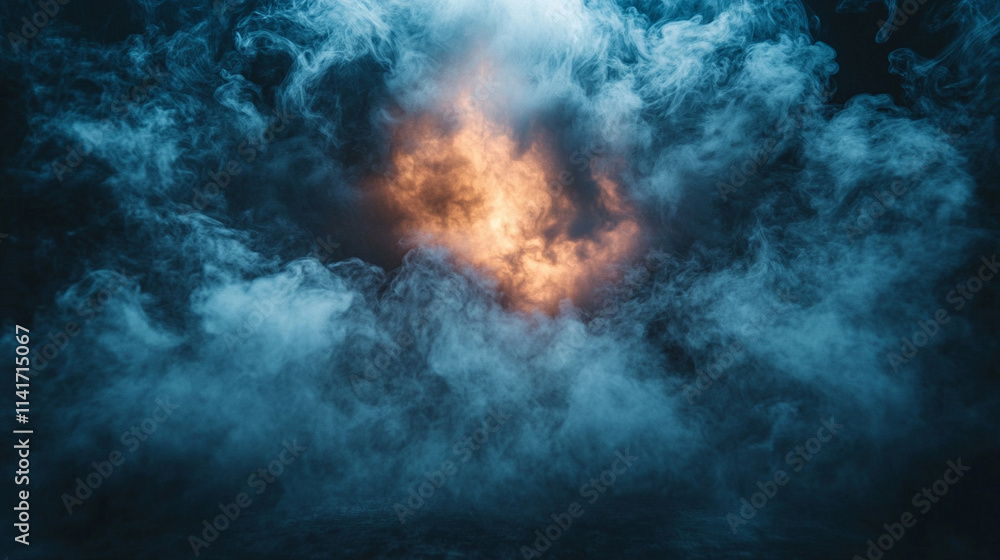 Dense, dramatic smoke billows outward, creating an ominous empty center. Perfect for spooky Halloween themes, it symbolizes chaos, mystery, and the unknown, evoking tension and eerie vibes Dense, dramatic smoke billows outward, creating an ominous empty center. Perfect for spooky Halloween themes, it symbolizes chaos, mystery, and the unknown, evoking tension and eerie vibes