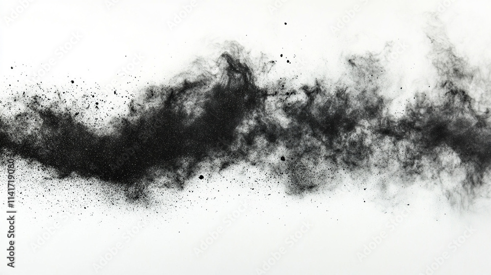 Fine texture of dust particles and grains scattered on a white background, evoking a sense of chaos and imperfection. Ideal for grunge, vintage, and abstract art styles or overlay effects Fine texture of dust particles and grains scattered on a white background, evoking a sense of chaos and imperfection. Ideal for grunge, vintage, and abstract art styles or overlay effects