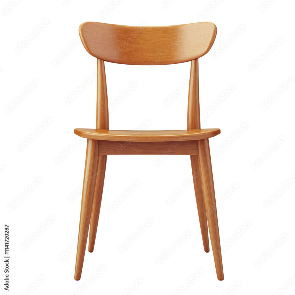 Elegant wooden chair design modern interior furniture photography minimalist environment front view aesthetic concept Elegant wooden chair design modern interior furniture photography minimalist environment front view aesthetic concept