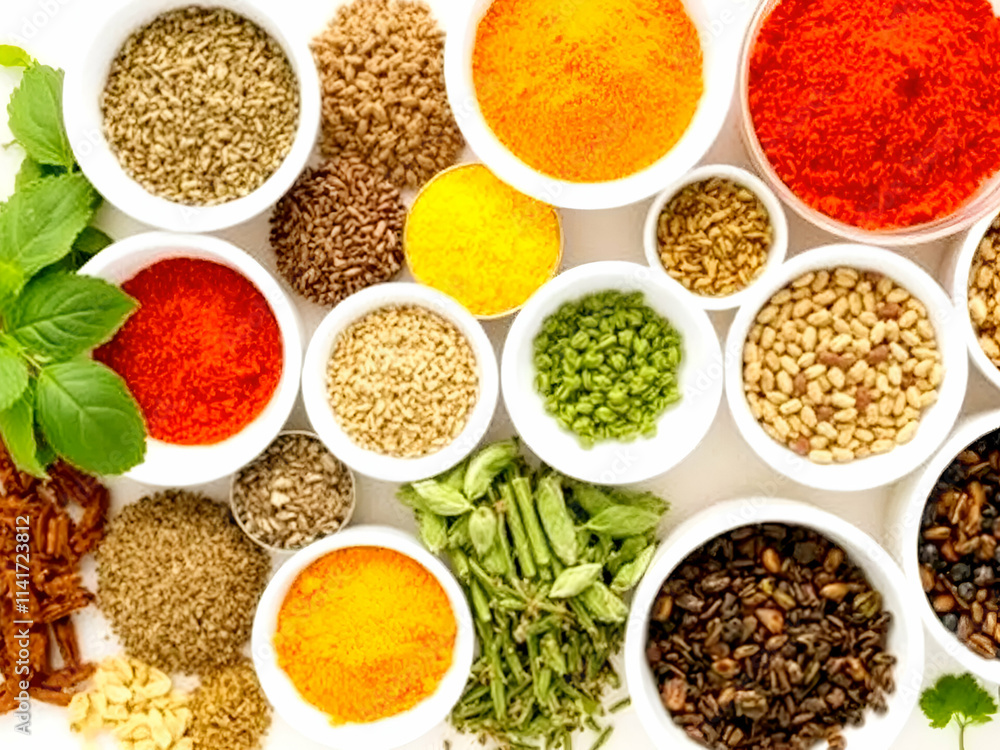 collection of spices collection of spices