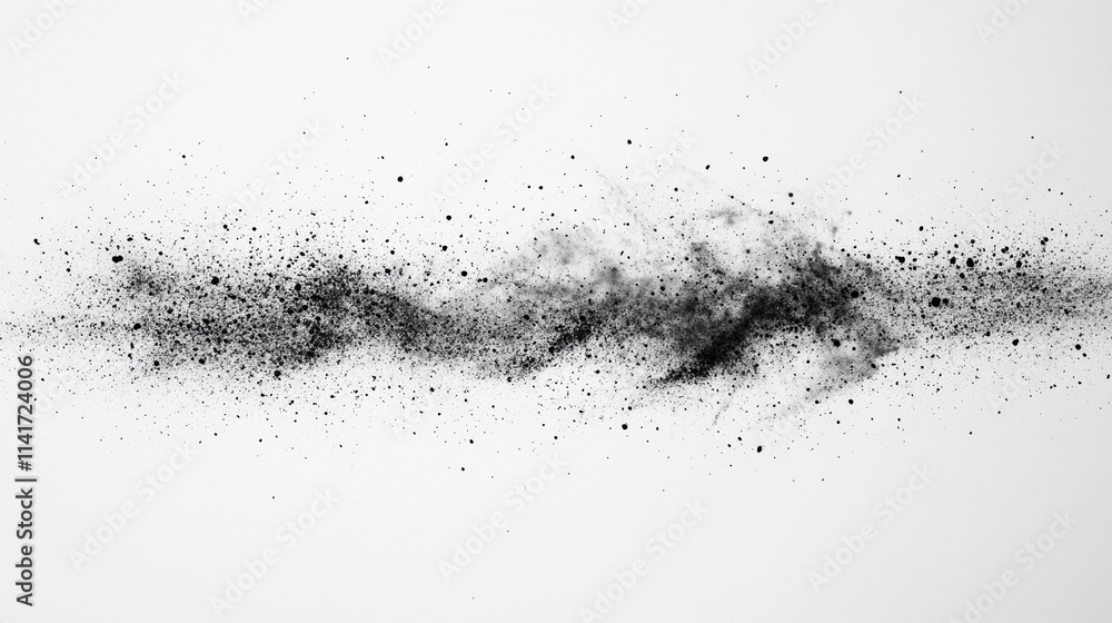 Fine texture of dust particles and grains scattered on a white background, evoking a sense of chaos and imperfection. Ideal for grunge, vintage, and abstract art styles or overlay effect Fine texture of dust particles and grains scattered on a white background, evoking a sense of chaos and imperfection. Ideal for grunge, vintage, and abstract art styles or overlay effect