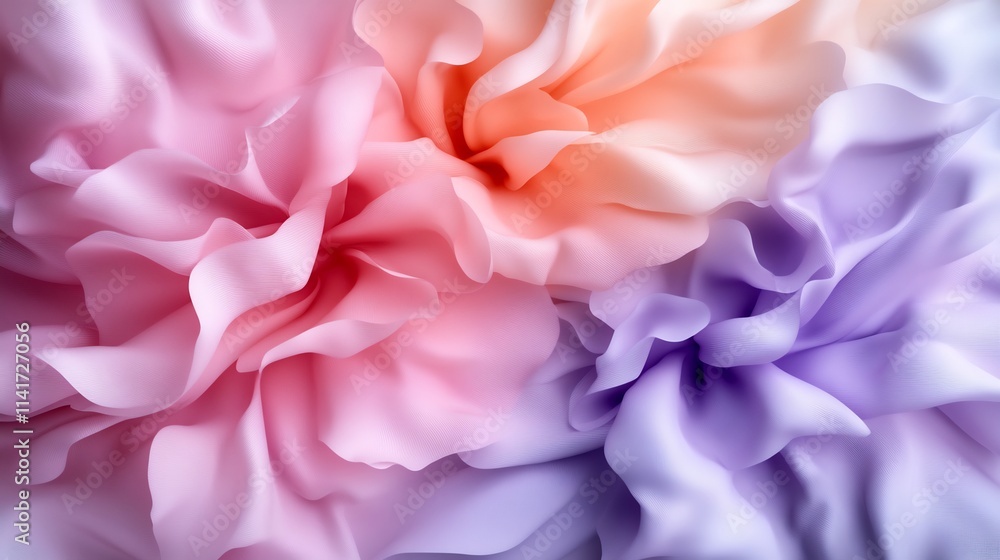 Abstract pastel floral, soft, delicate, textured, ombre, folds, flowing, drapery, fabric, background, closeup, design, pattern, smooth, beauty, color, pink, Abstract pastel floral, soft, delicate, textured, ombre, folds, flowing, drapery, fabric, background, closeup, design, pattern, smooth, beauty, color, pink,