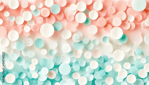 Dreamy Pastel Polka Dot Fantasy A Whimsical Abstract Delight